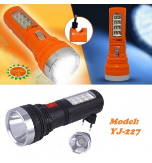 Олекотено фенерче YJ-227 1W с пластмасов корпус